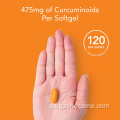 Tumererische Wurzel -Extrakt -Gehirngesundheit Tumereric Curcumin Softgel